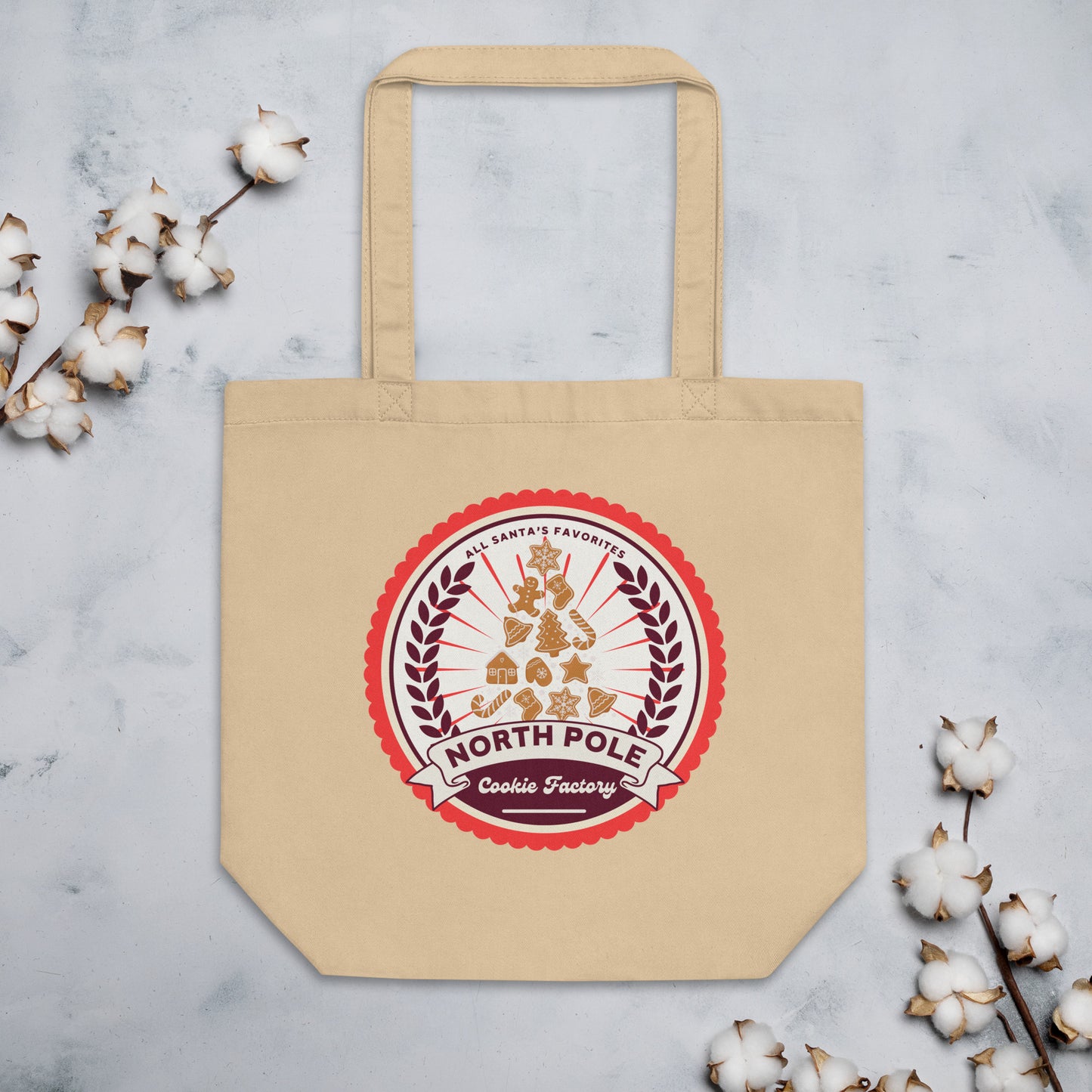 North Pole Cookies Tote