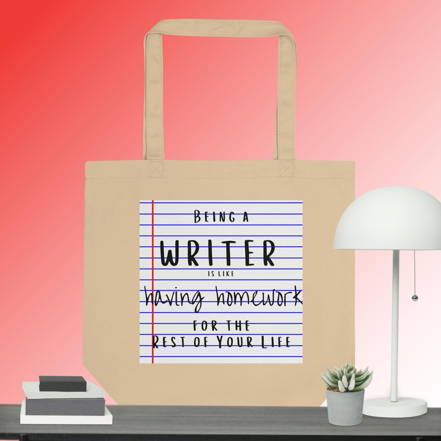 Homework Tote Bag