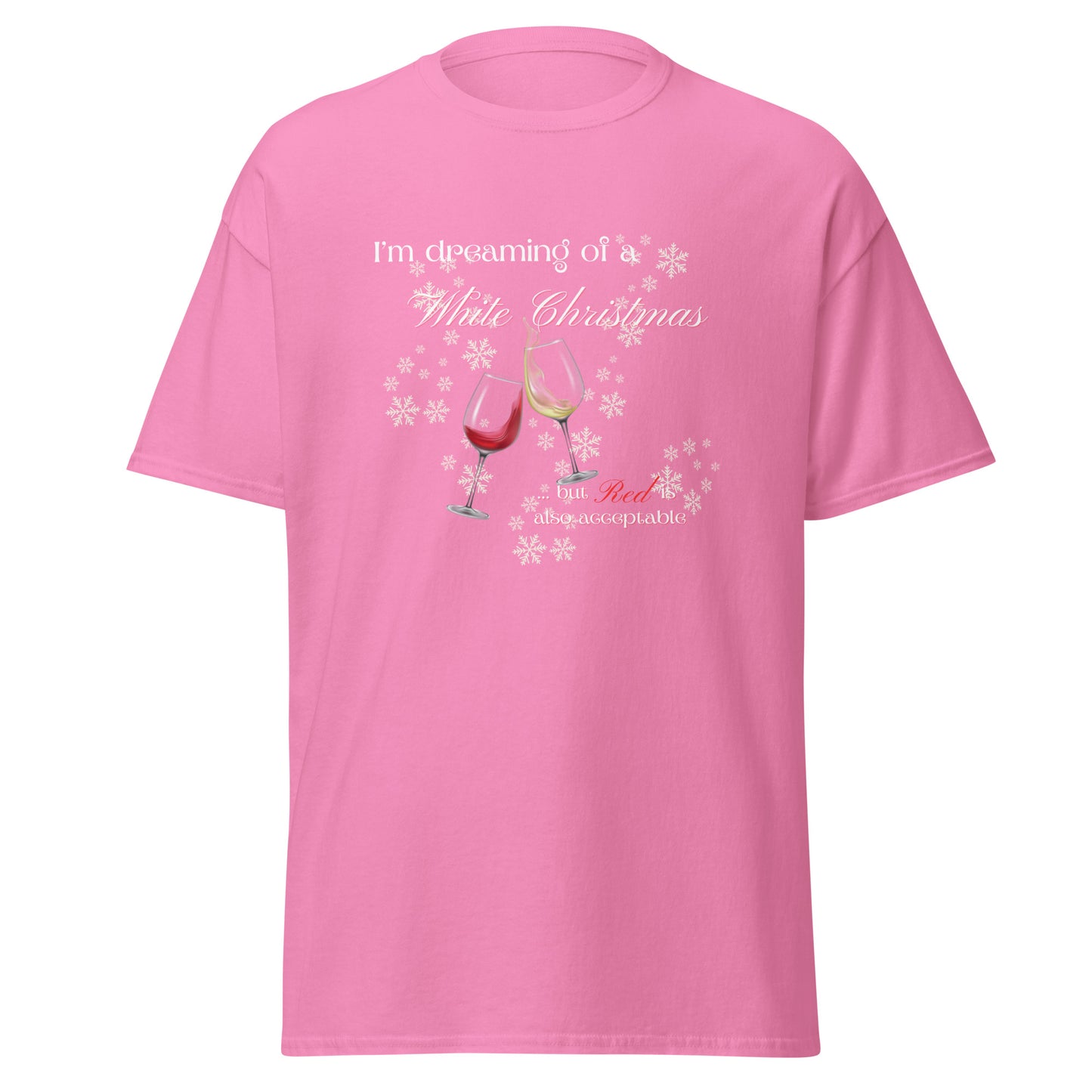 White Wine Christmas tee