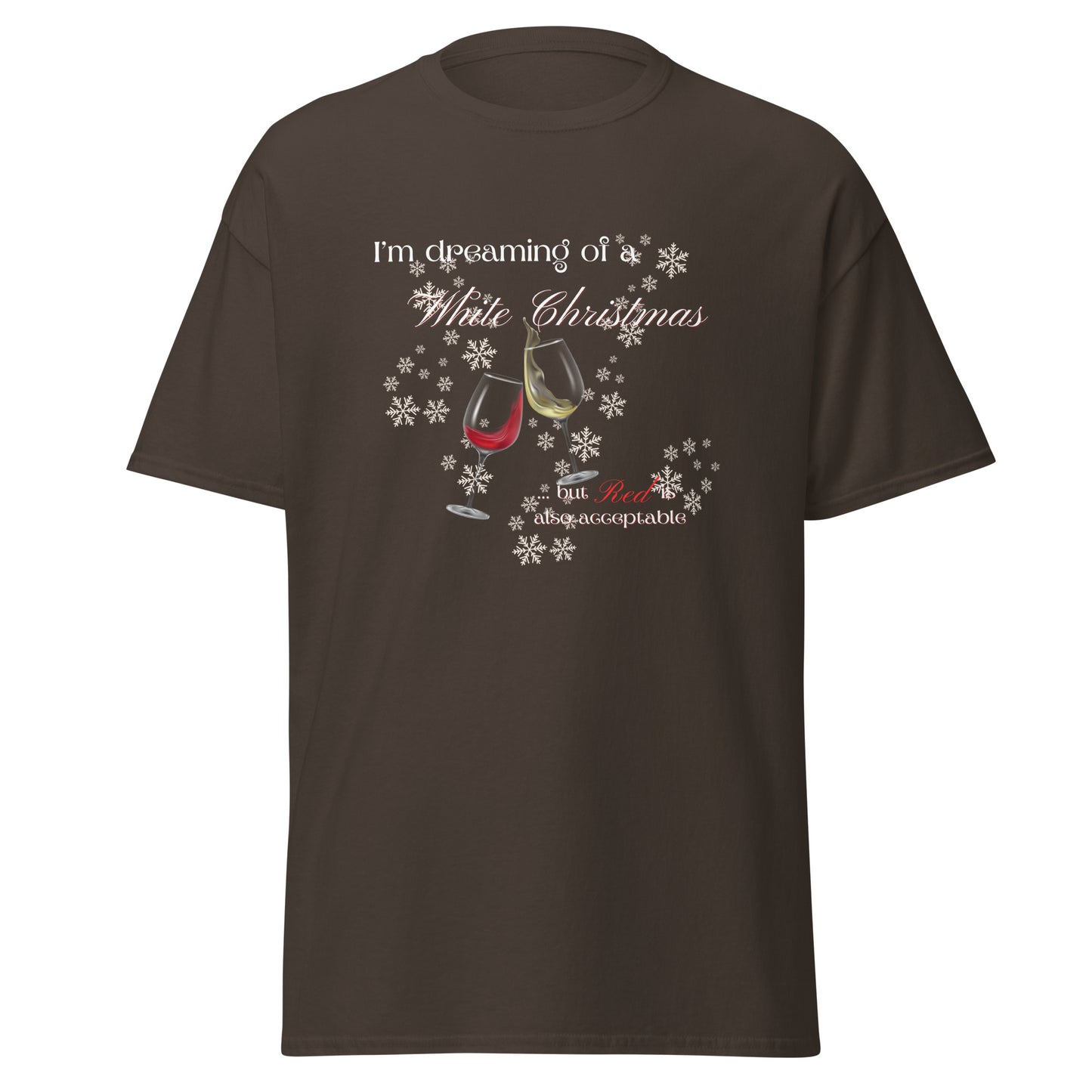 White Wine Christmas tee