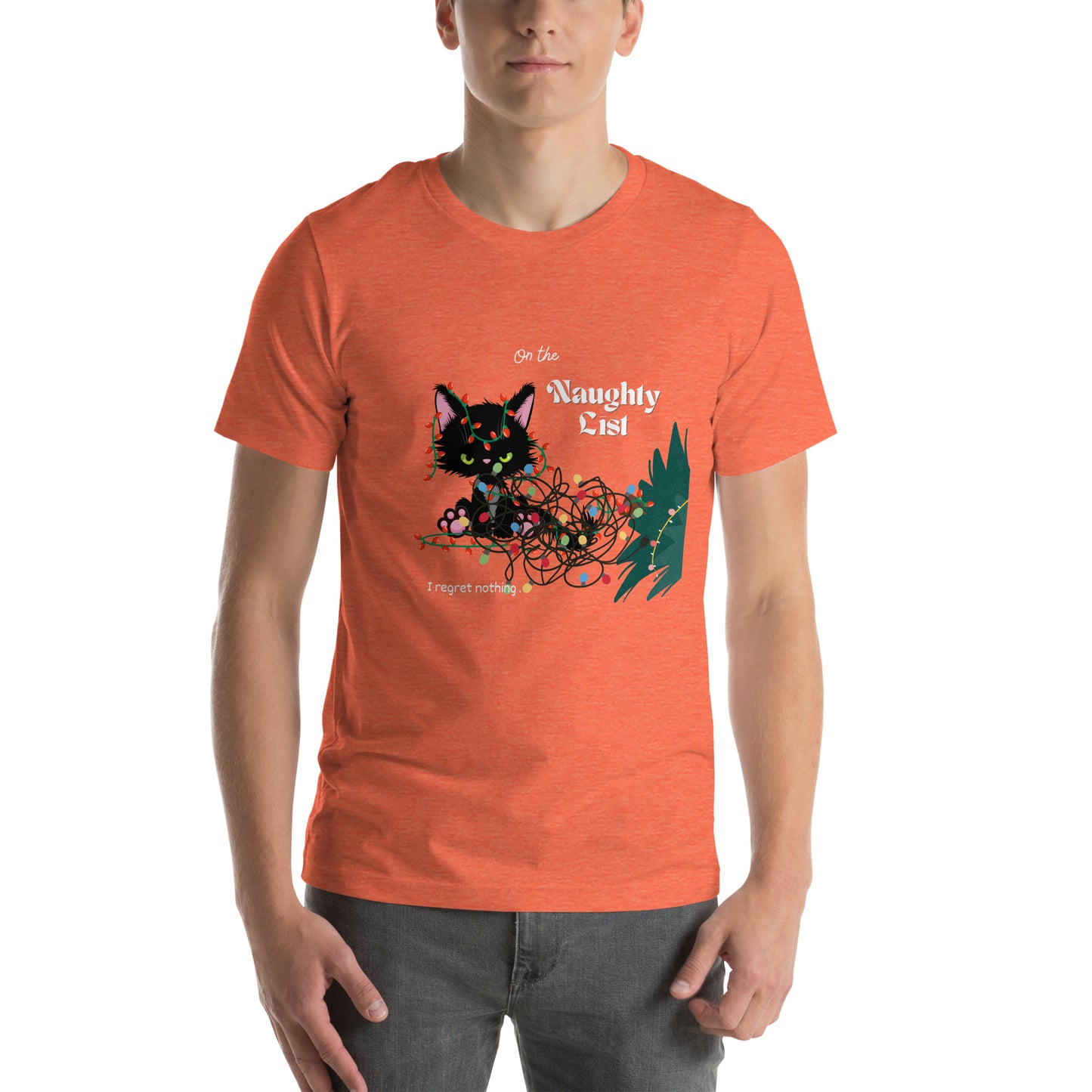 Naughty Cat t-shirt