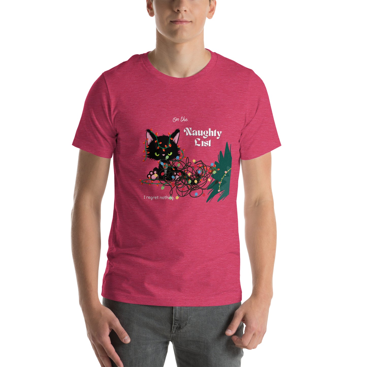 Naughty Cat t-shirt