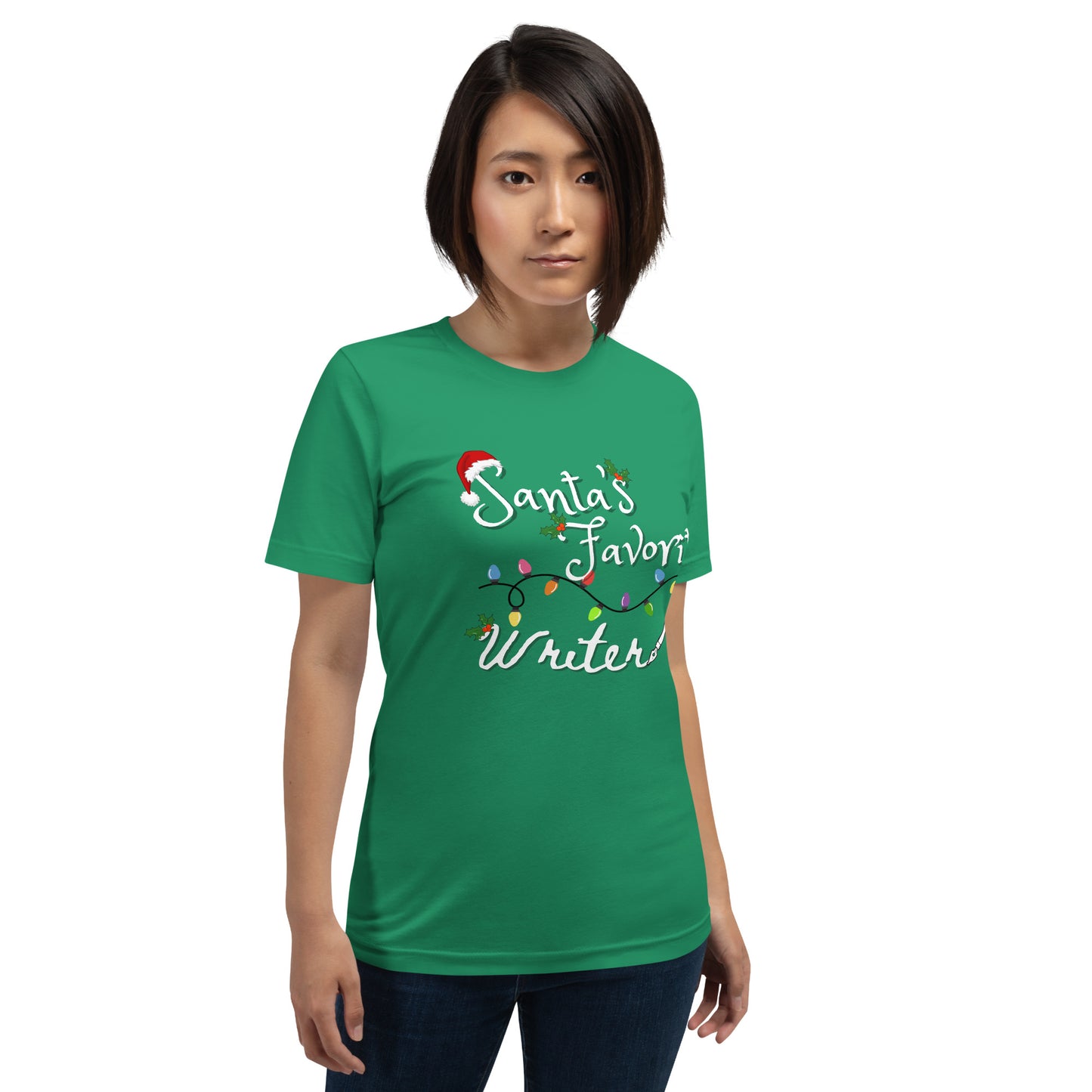 Santa's Favorite Writer t-shirt