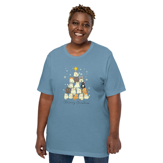 Meowy Christmas t-shirt