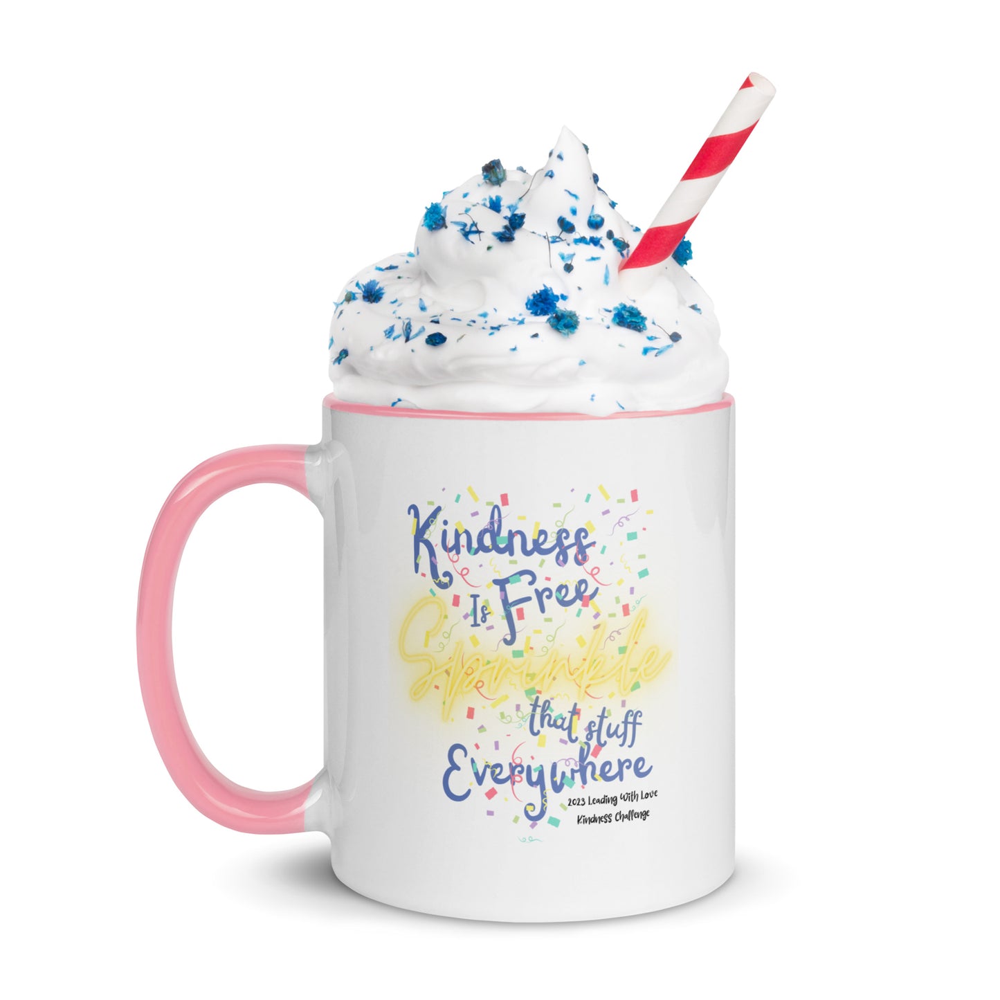 Sprinkle of Kindness Mug with Color Inside