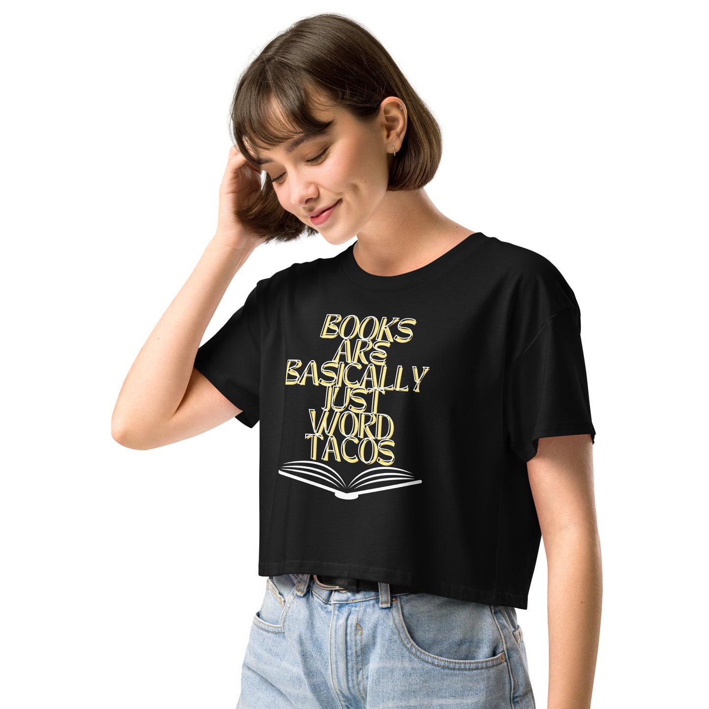 Word Taco Women’s crop top