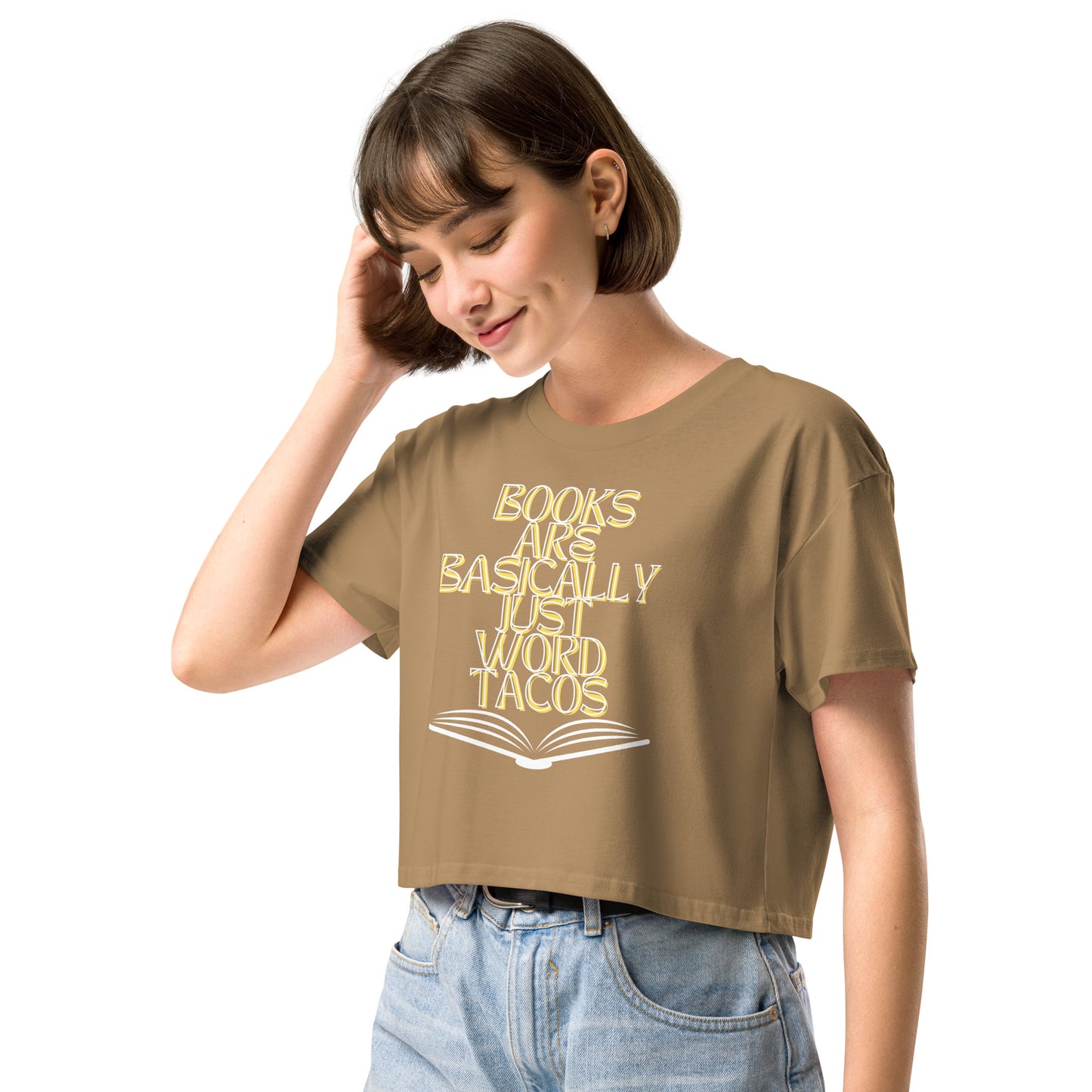 Word Taco Women’s crop top