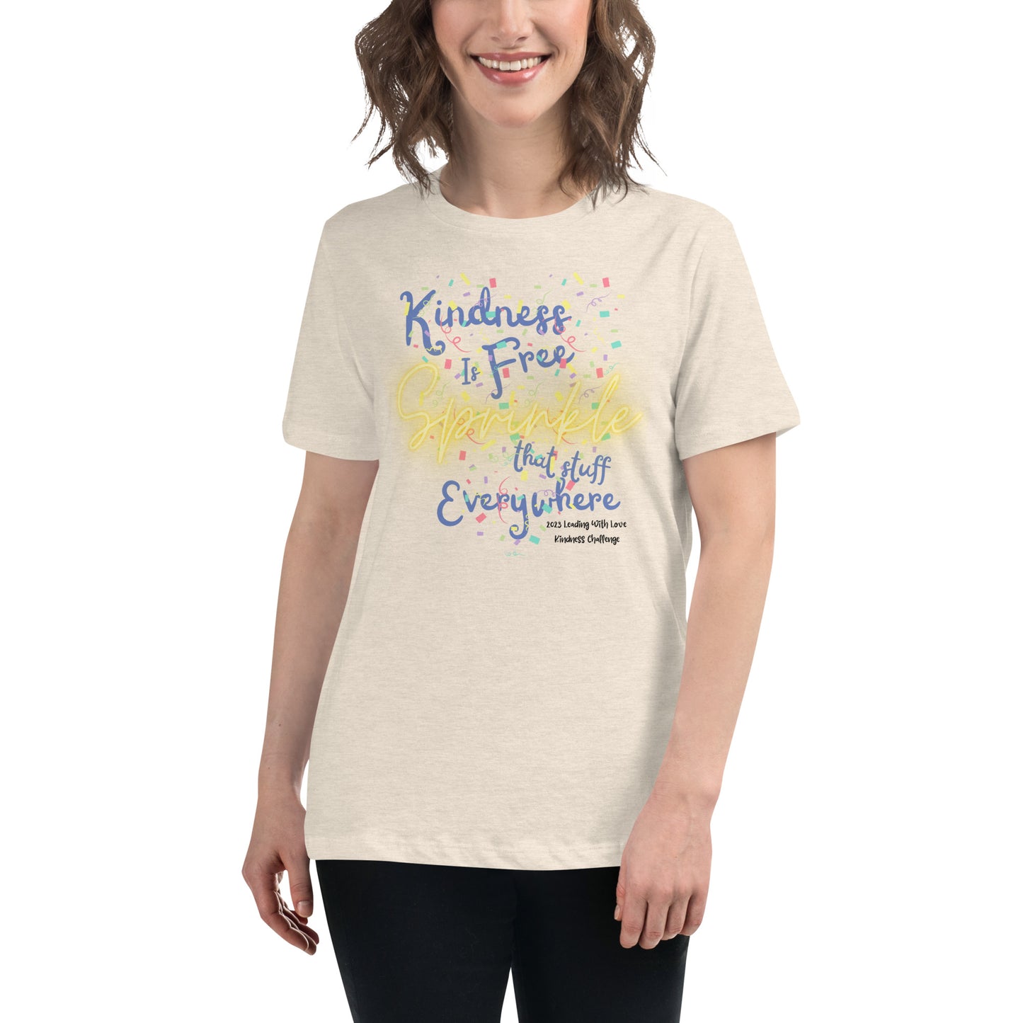 Sprinkle of Kindness Women's Relaxed T-Shirt