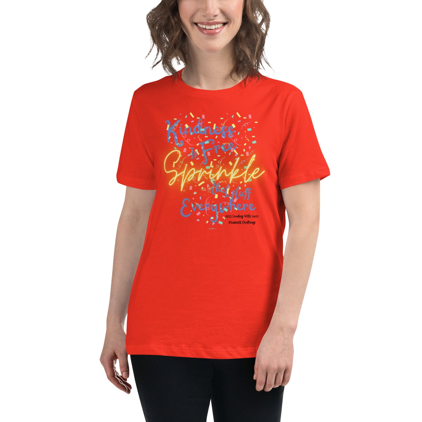 Sprinkle of Kindness Women's Relaxed T-Shirt