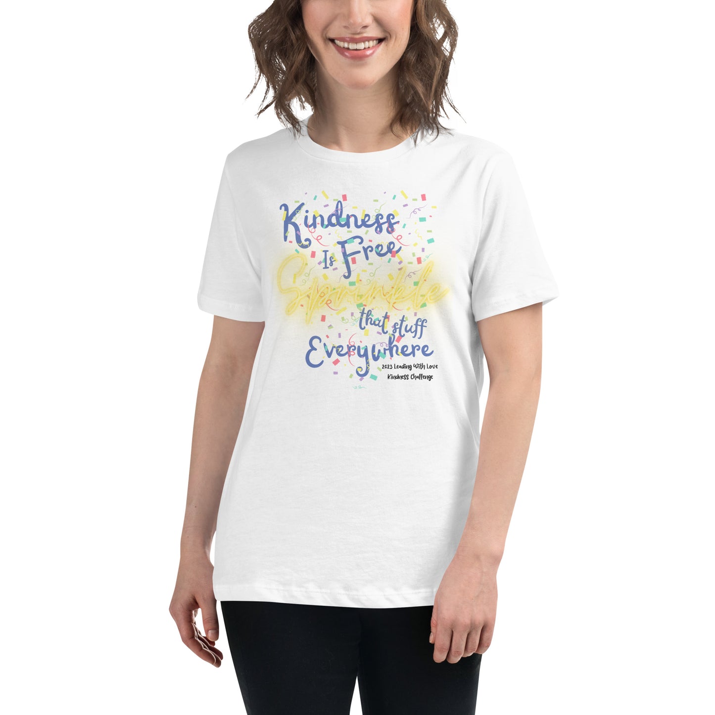 Sprinkle of Kindness Women's Relaxed T-Shirt