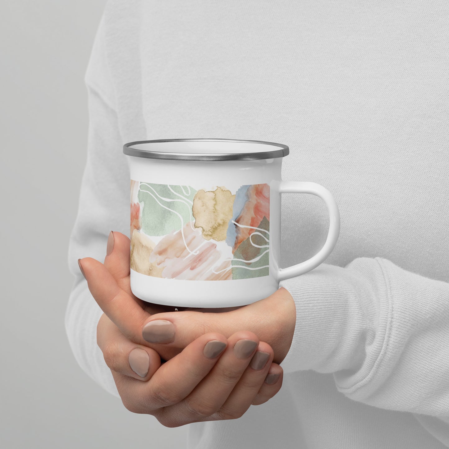 I'm Kinda Busy Enamel Mug