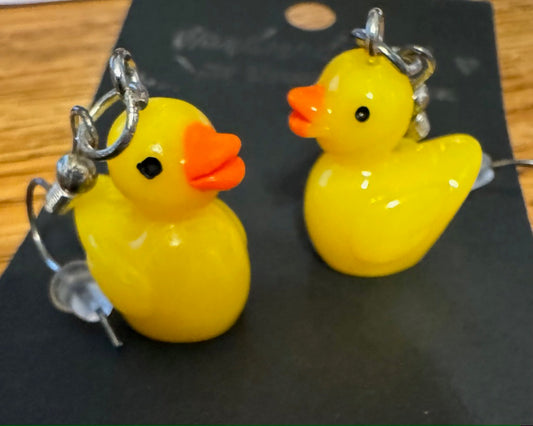 Rubber Ducky Earrings