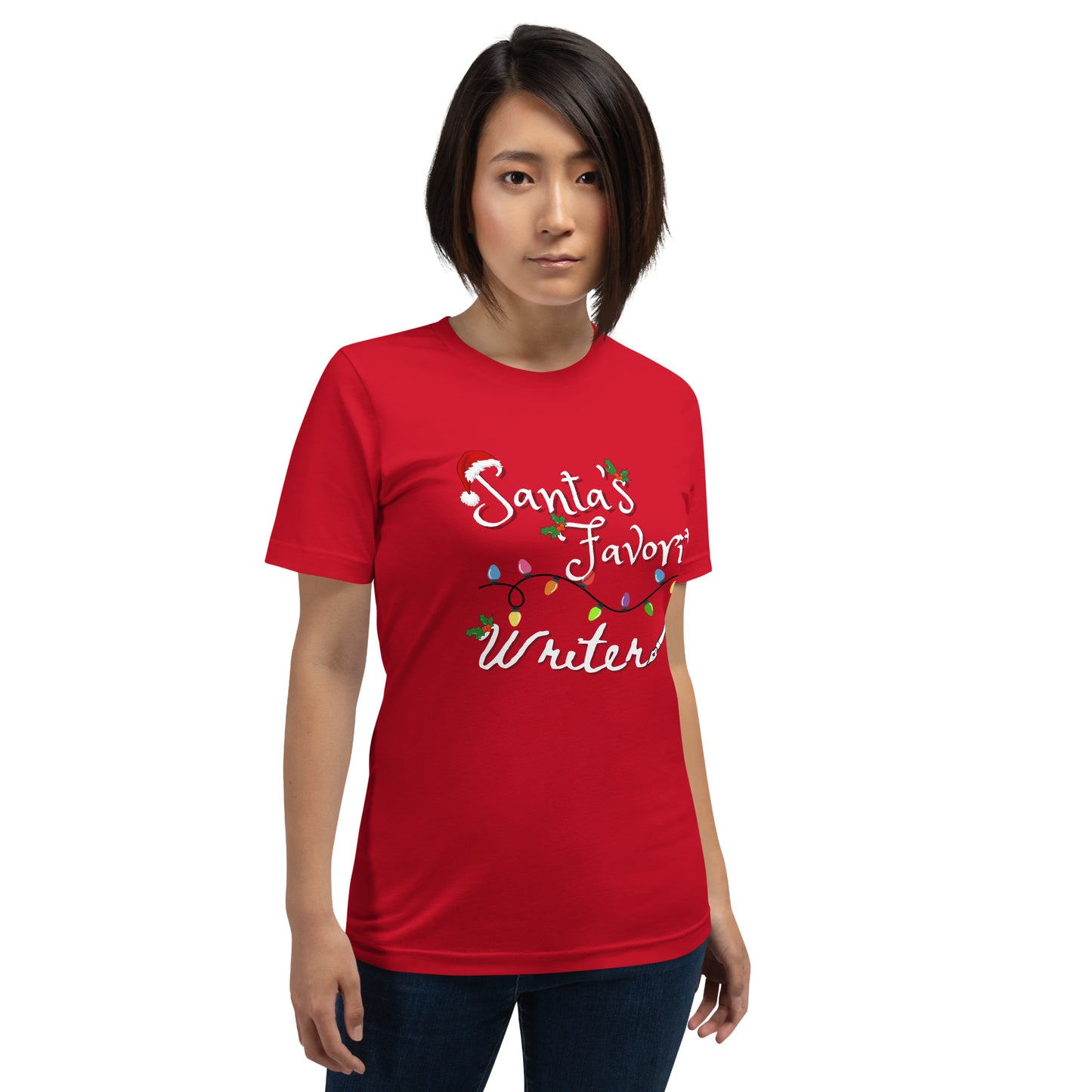 Santa's Favorite Writer t-shirt