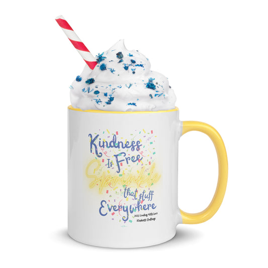 Sprinkle of Kindness Mug with Color Inside